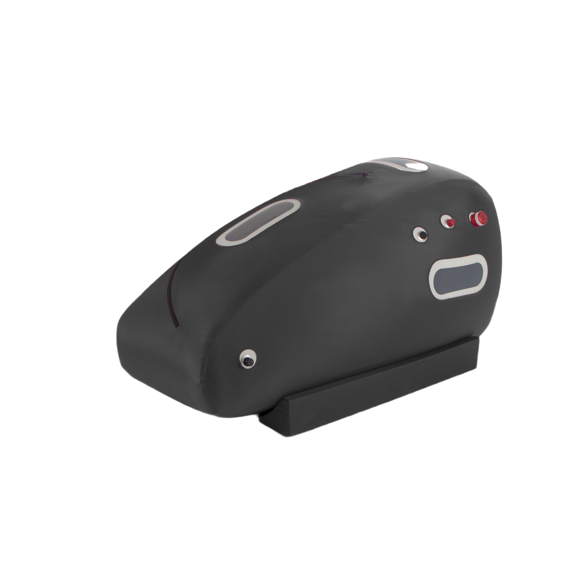 Saturate Recline — Three-Position Soft-Shell Chamber — Black